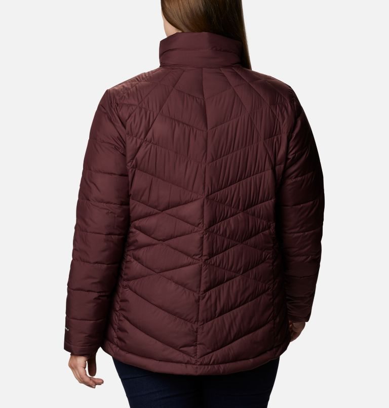 Women's Columbia Heavenly Jackets Burgundy | Plus Size CA-DA18L